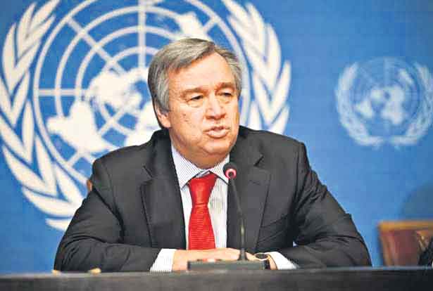 ఐరాస ప్రధాన కార్యదర్శిగా మళ్లీ గుటెరస్‌