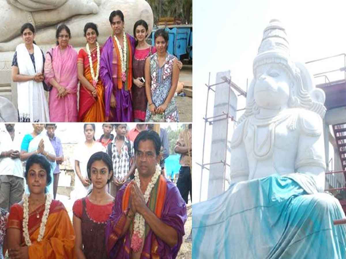 15 ఏళ్లుగా గుడి నిర్మాణం.. సంతోషం వ్య‌క్తం చేసిన యాక్షన్ హీరో