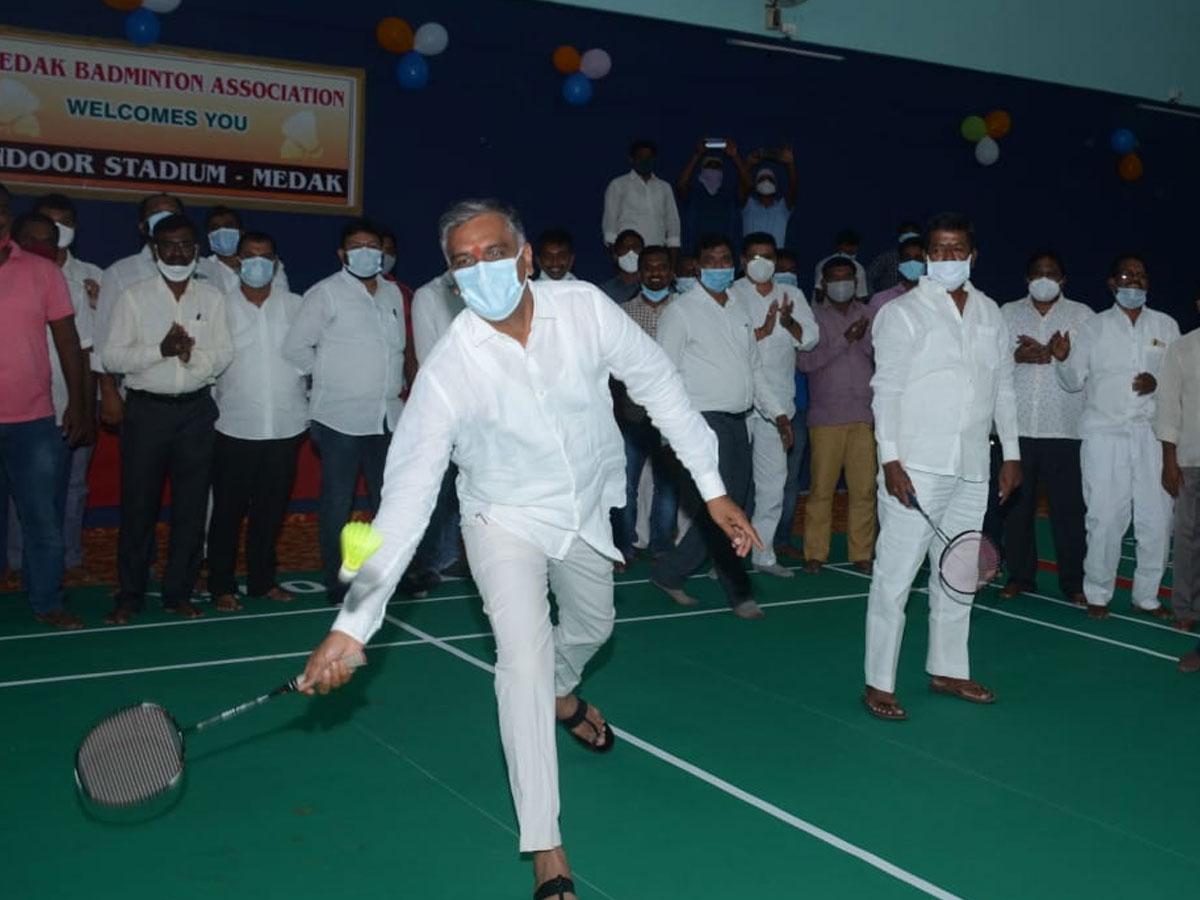 క్రీడల అభివృద్ధికి ప్రభుత్వం కృషి : మంత్రి హరీశ్‌రావు