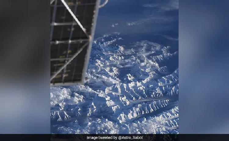 అంత‌రిక్షం నుంచి హిమాల‌యాలు ఇలా.. ఫోటో షేర్ చేసిన ఆస్ట్రోనాట్‌
