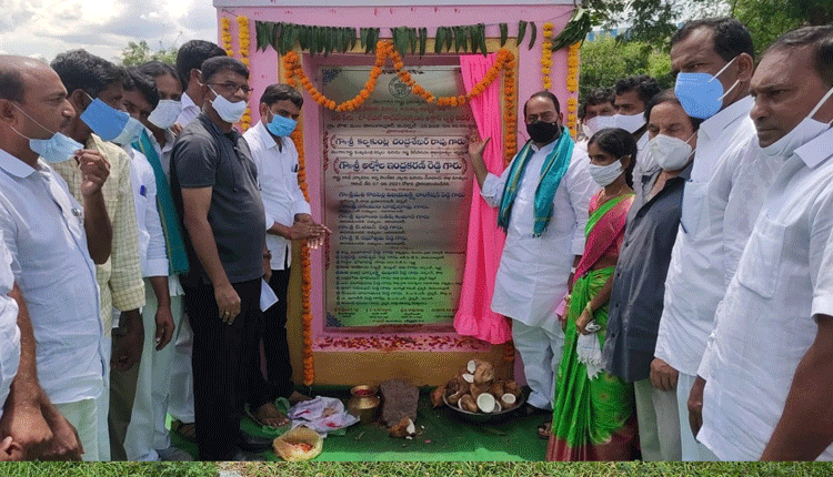 ఎన్నిక‌ల హామీని నిలబెట్టుకున్న మంత్రి ఐకే రెడ్డి