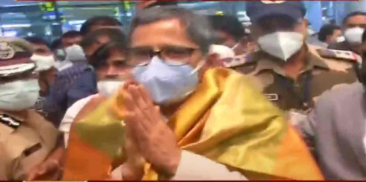 సీజేఐ ఎన్వీ రమణకు ఘన స్వాగతం