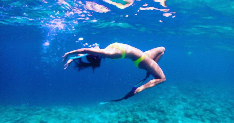 బికినీలో బ్యూటీఫుల్ లేడి.. పిక్ వైర‌ల్