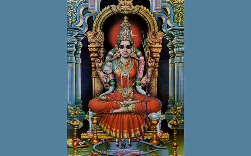 కోరికలు తీర్చుకోవడానికి..ఓం శ్రీం ఇష్టకామేశ్వరియై నమః