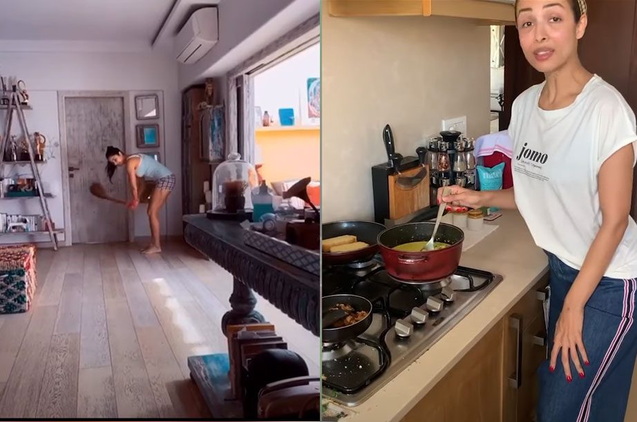 లాక్‌డౌన్ లో సెల‌బ్రిటీలు ఏం చేశారంటే..వీడియోలు