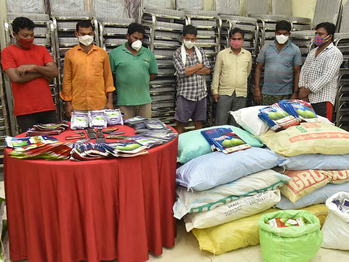 మంచిర్యాల జిల్లాలో రూ. 51 లక్షల నకిలీ విత్తనాల పట్టివేత