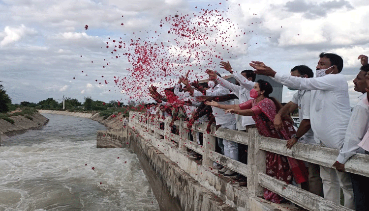 కోయిల్ సాగర్ ప్రాజెక్టుకు నీటి విడుదల