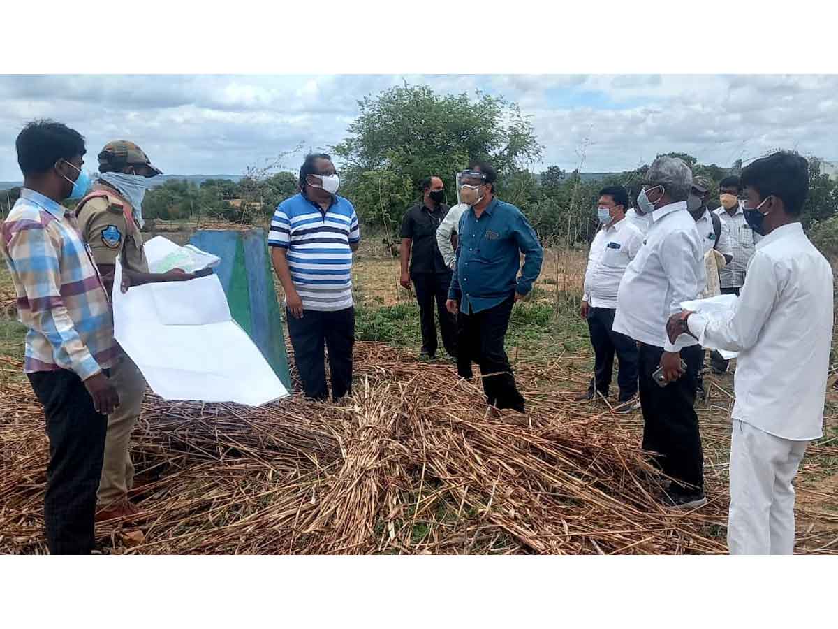 ఫుడ్ ప్రాసెసింగ్ జోన్ ఏర్పాటుకు స్థల పరిశీలన