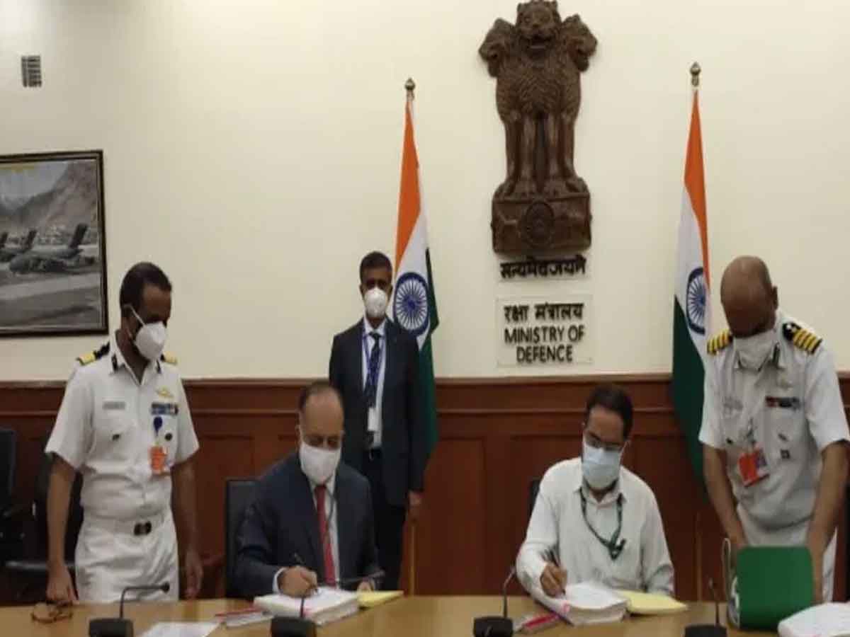 పీసీవీ నిర్మాణానికి జీఎస్ఎల్‌తో ఎంఓడీ ఒప్పందం