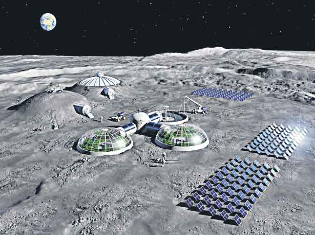 జాబిల్లిపై ప్రయోగశాల