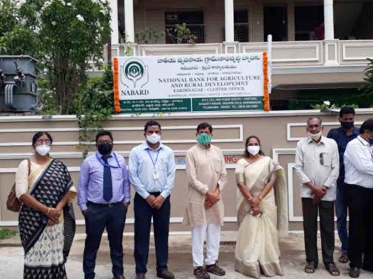 కరీంనగర్‌లో నాబార్డ్ క్లస్టర్ కార్యాలయం ప్రారంభం