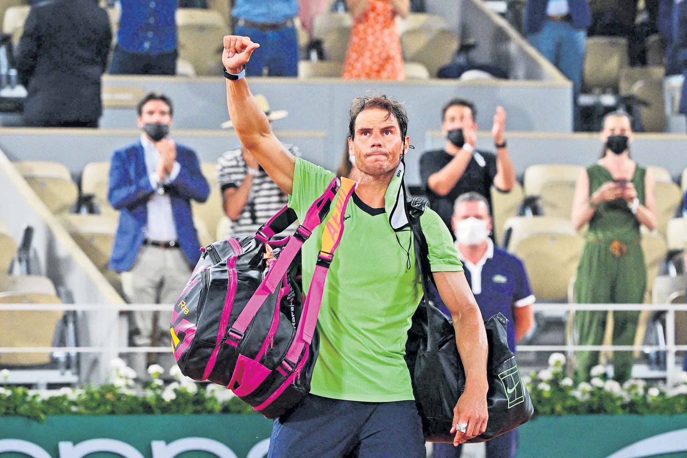 నాదల్‌ నిష్క్రమణ