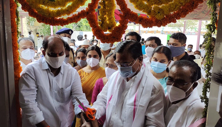 వైద్య ఆరోగ్య శాఖ మరింత బలోపేతం : మంత్రి నిరంజన్ రెడ్డి