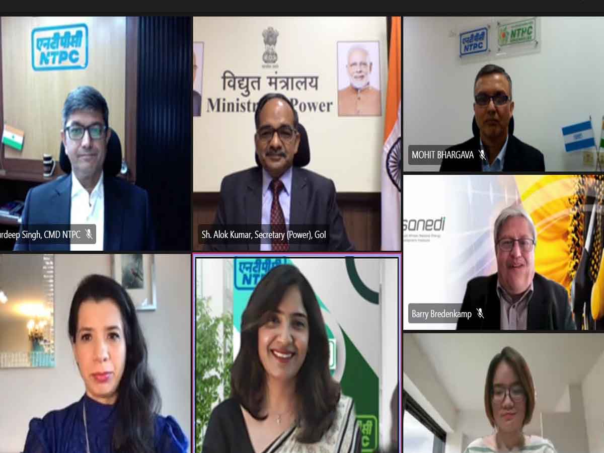 “గ్రీన్‌ హైడ్రోజన్‌” సమ్మిట్‌ నిర్వహించిన ఎన్‌టీపీసీ