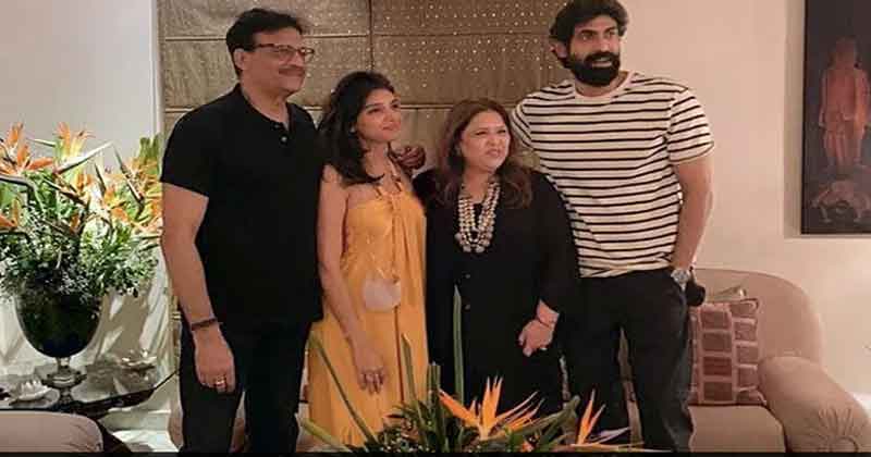 అత్తారింట్లో ప్ర‌త్య‌క్ష‌మైన రానా