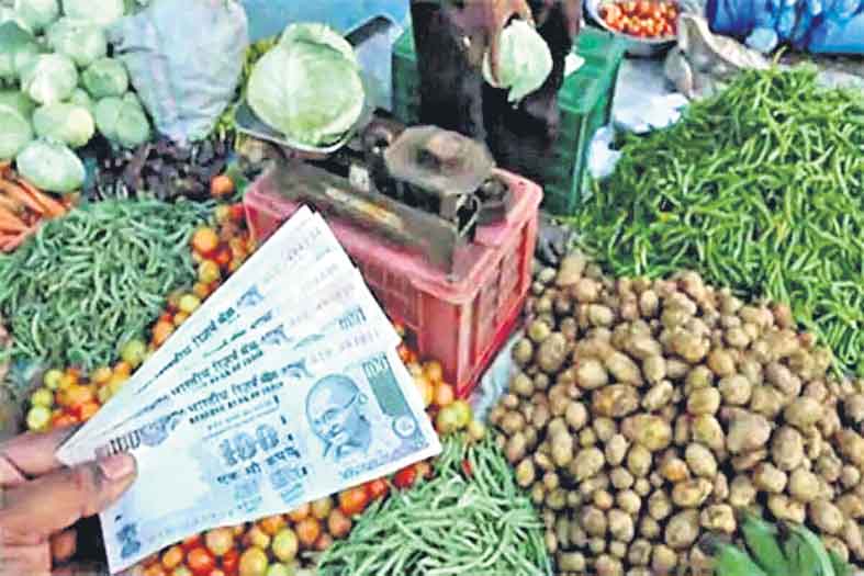 భగ్గుమన్న ద్రవ్యోల్బణం