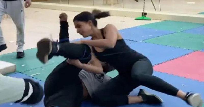 స‌మంత స్టంట్స్ కోసం ఎంత క‌ష్ట‌ప‌డిందో తెలుసా?