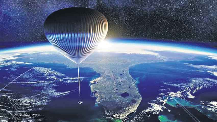 బెలూన్‌లో రోదసి యాత్ర