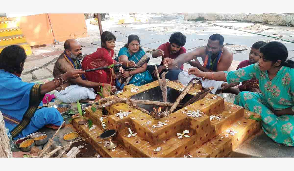 రైత‌న్న‌ల సుభిక్షం కోరుతూ శ్రీశైలంలో ఏరువాక పౌర్ణమి పూజలు