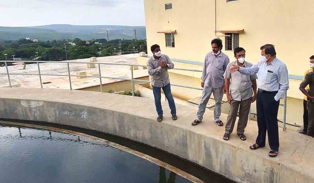 శుద్ధజలాలతోనే సంపూర్ణ ఆరోగ్యం : శ్రీ‌శైలం ఆల‌య ఈవో