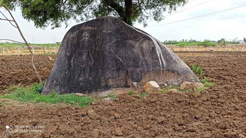 చేర్యాలలో అరుదైన లజ్జగౌరీ శిల్పం