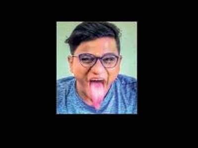 అత్యంత పొడ‌వైన నాలుక‌తో గిన్నీస్ రికార్డుకు చేరువైన టెకీ