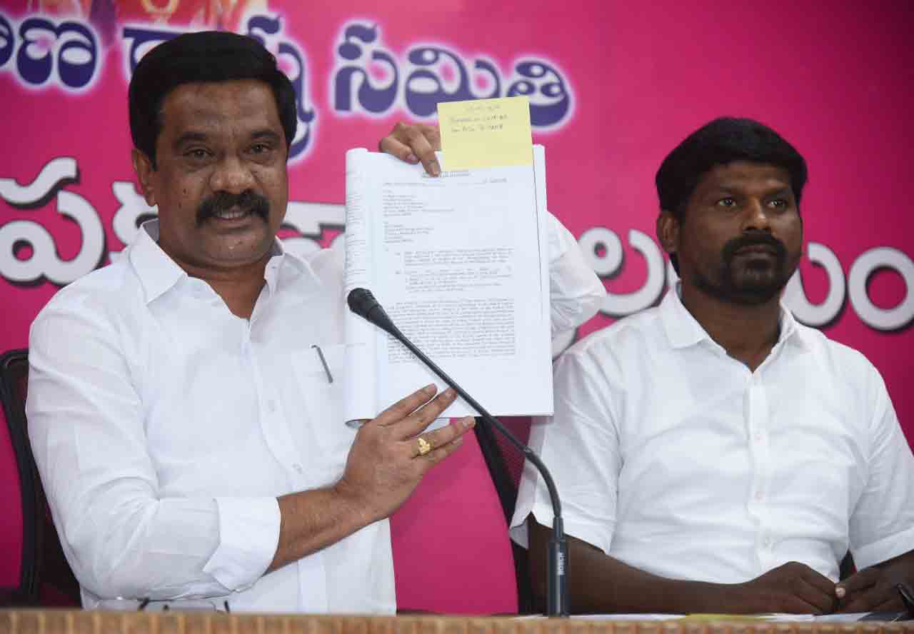 రాయ‌ల‌సీమ ఎత్తిపోత‌ల అక్ర‌మ ప్రాజెక్టే : మంత్రి వేముల‌