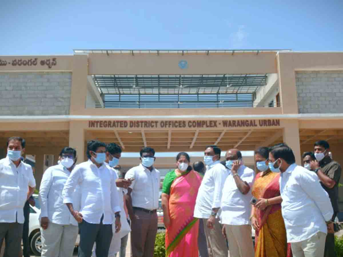 వ‌రంగల్ అభివృద్ధికి రాష్ట్ర ప్ర‌భుత్వం కృషి : మంత్రి ఎర్ర‌బెల్లి