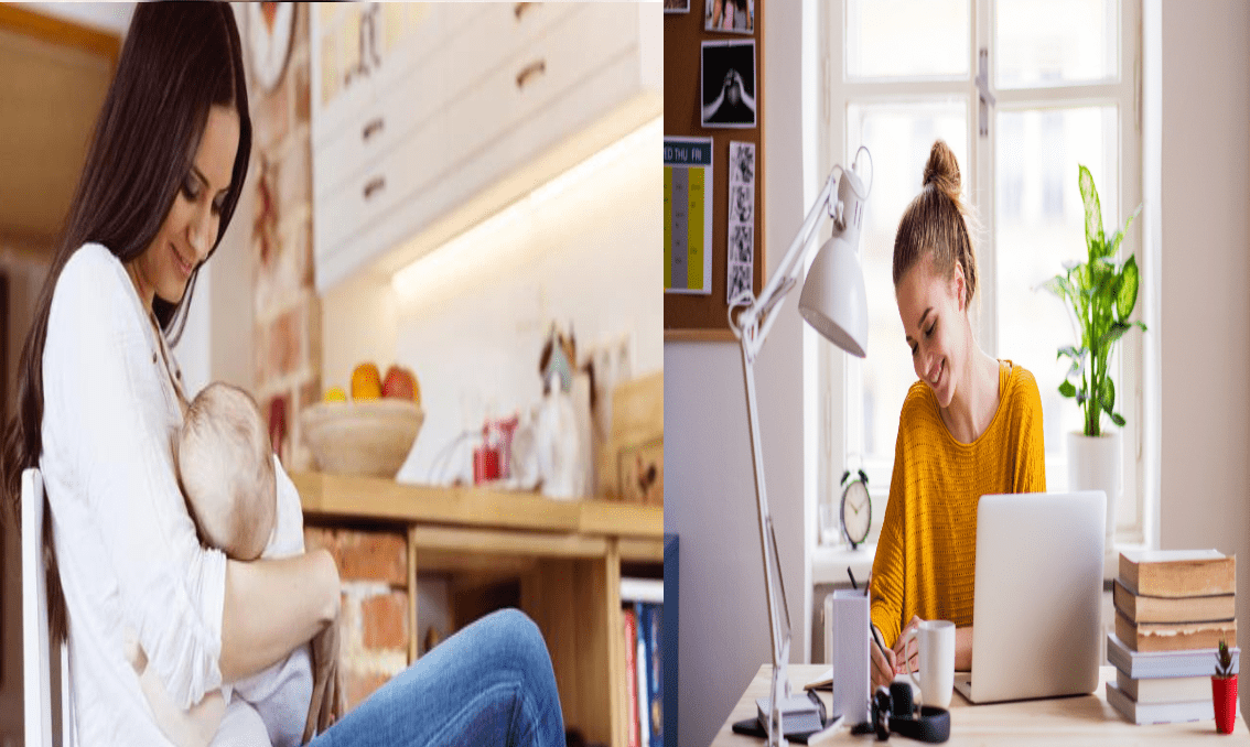 పాలిచ్చే తల్లులను ఇంటి నుంచి పని చేయడాన్ని ప్రోత్సహించండి :కేంద్రం