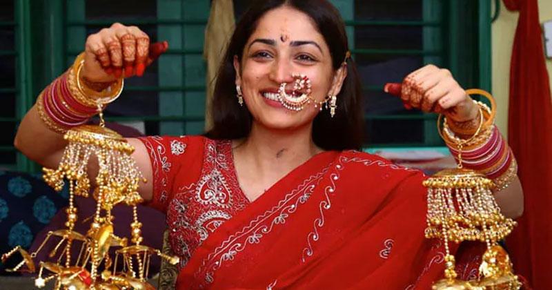 హ‌ల్దీ వేడుక‌తో పాటు పెళ్లి ఫొటోలు షేర్ చేసిన యామి గౌత‌మ్