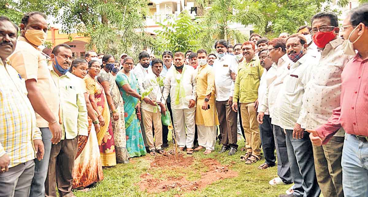 సామాజిక బాధ్యతగా మొక్కలు నాటాలి