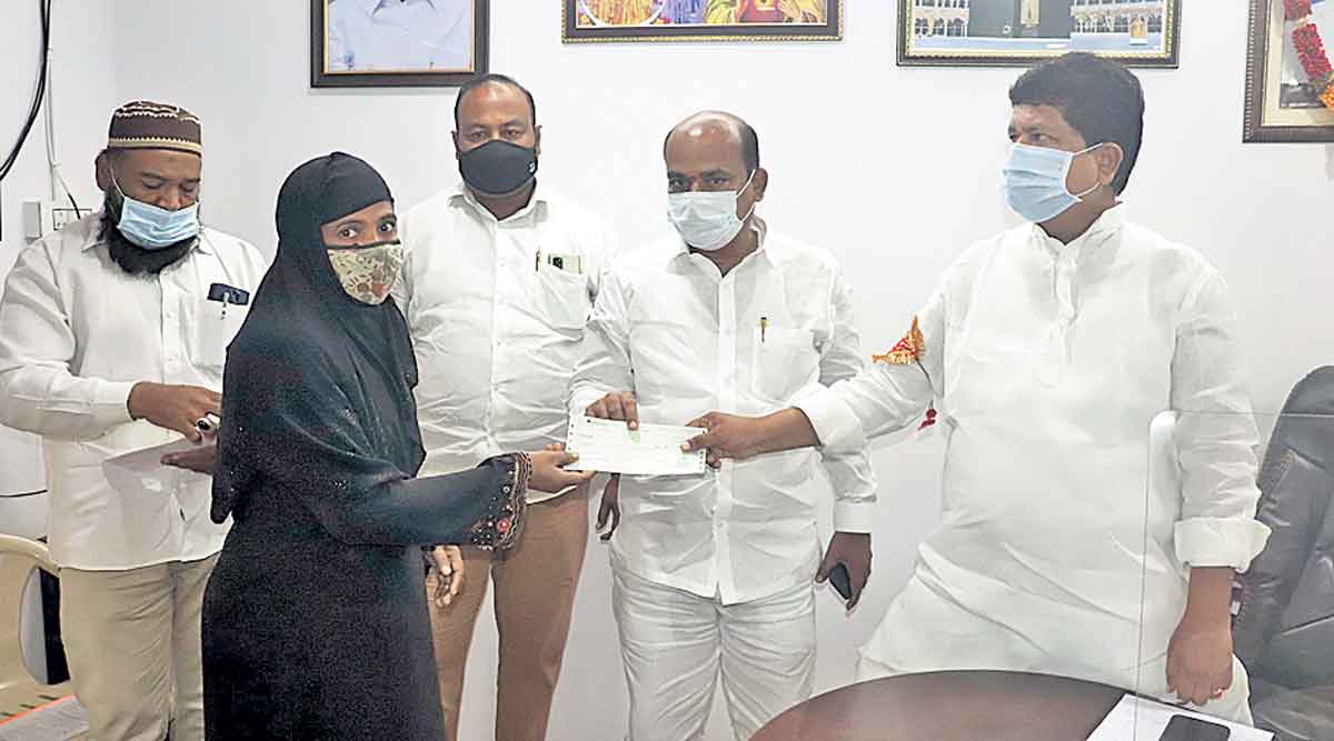 పేదింటికి పెద్దన్నలా సాయం