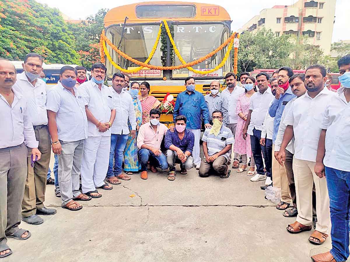 నిరుద్యోగ యువతకు ఆర్టీసీ శిక్షణ