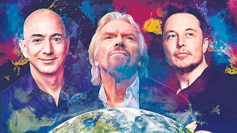 స్పేస్‌ రేస్‌.. అంతరిక్ష పర్యాటకంలో రసవత్తర పోటీ