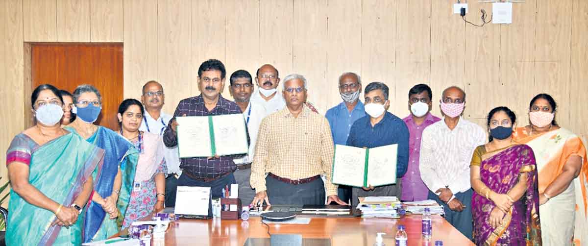 ఎన్ఆర్ఎస్సీతో వ్యవసాయ వర్సిటీ ఒప్పందం