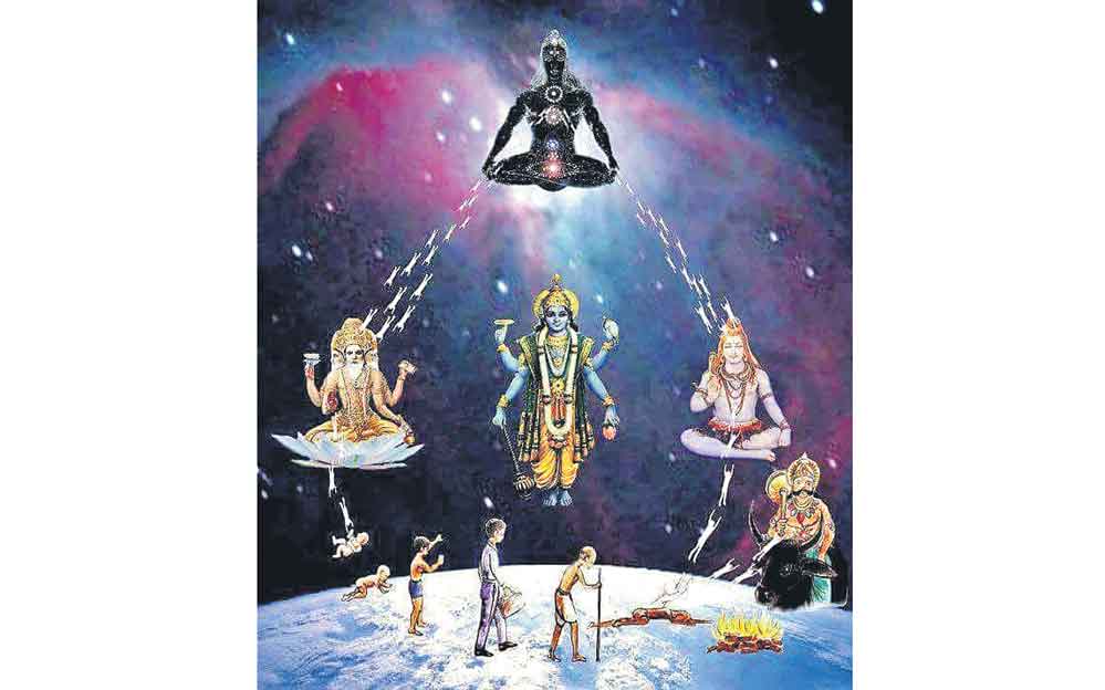 ఆత్మోపనిషత్తు సర్వాంతర్యామి మూడు రూపాలు!