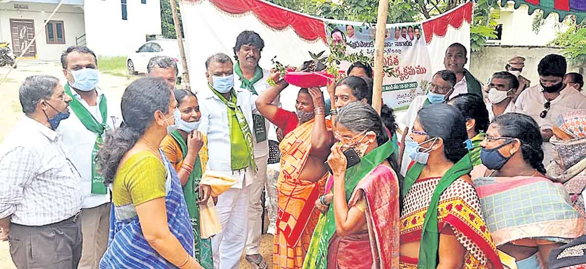 పట్టణ ప్రగతి… హరిత స్ఫూర్తి