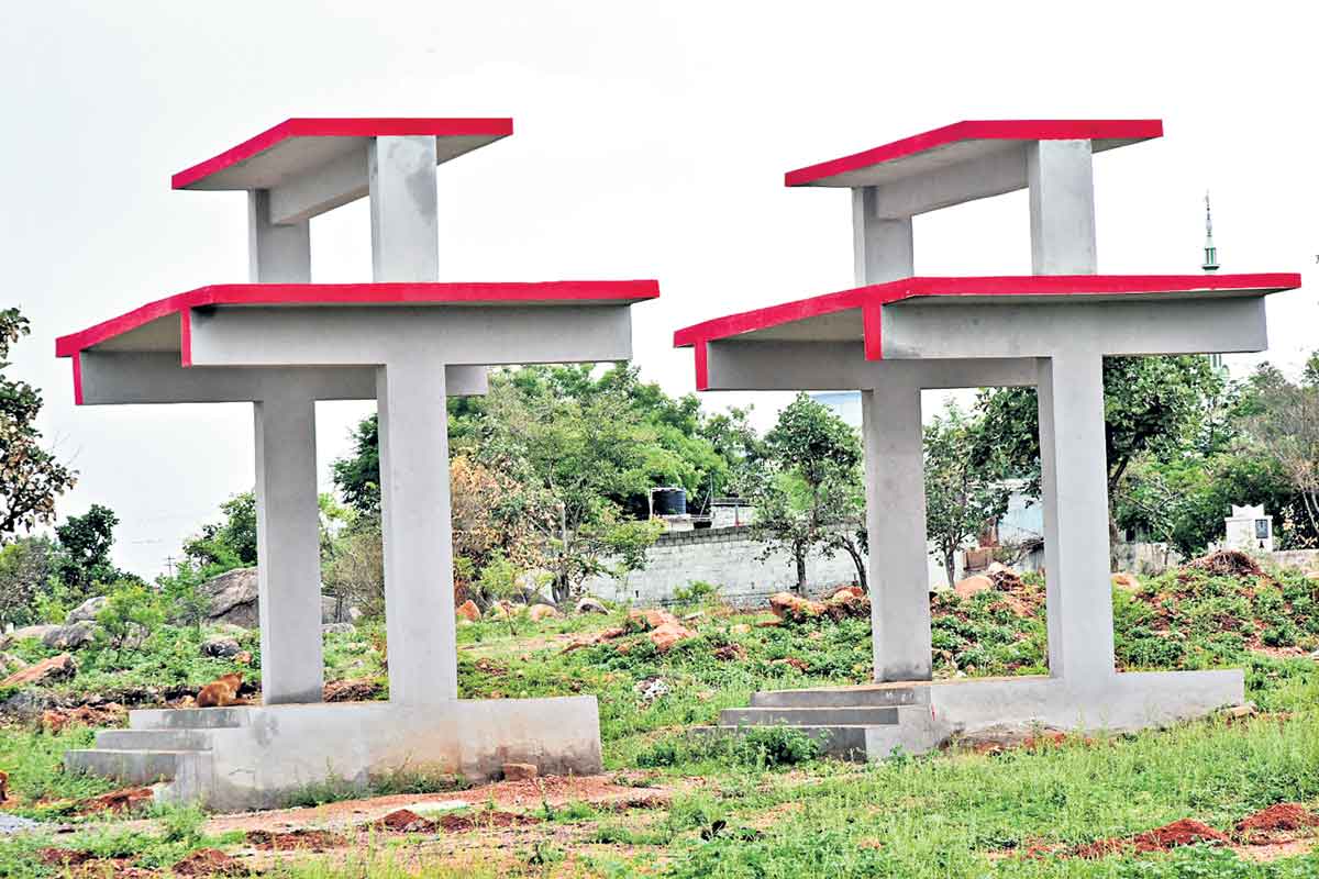 వైకుంఠధామాల్లో సకల సౌకర్యాలు