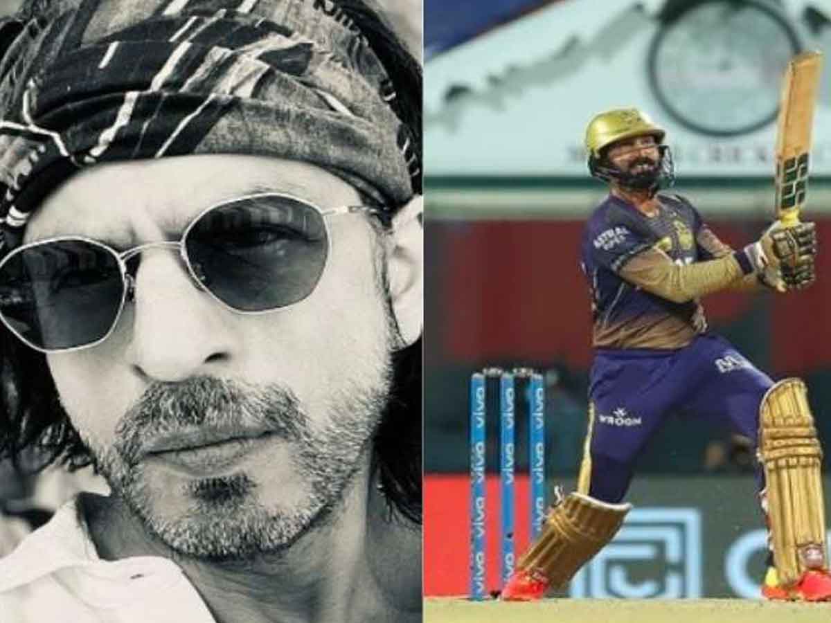 షారుఖ్‌ఖాన్‌ చేసిన పనిని బయటపెట్టిన దినేశ్‌ కార్తీక్‌