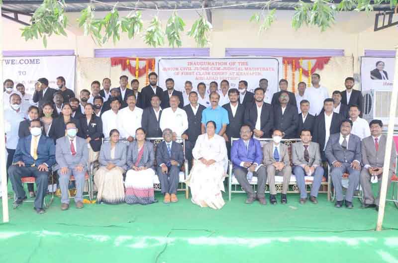 ఖానాపూర్‌లో ఫస్ట్‌ క్లాస్‌ కోర్టు ప్రారంభం