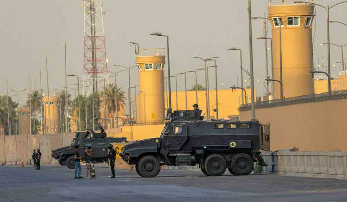 బాగ్దాద్‌లోని అమెరికా ఎంబసీపై రాకెట్‌ దాడి