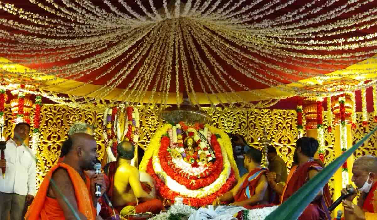 వైభవంగా బల్కంపేట ఎల్లమ్మ కల్యాణం