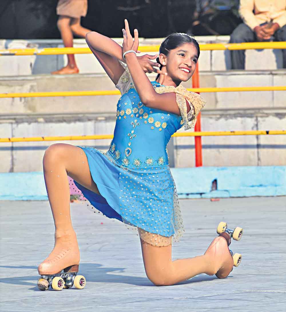 స్కేటింగ్‌ క్వీన్‌గా ఖ్యాతి