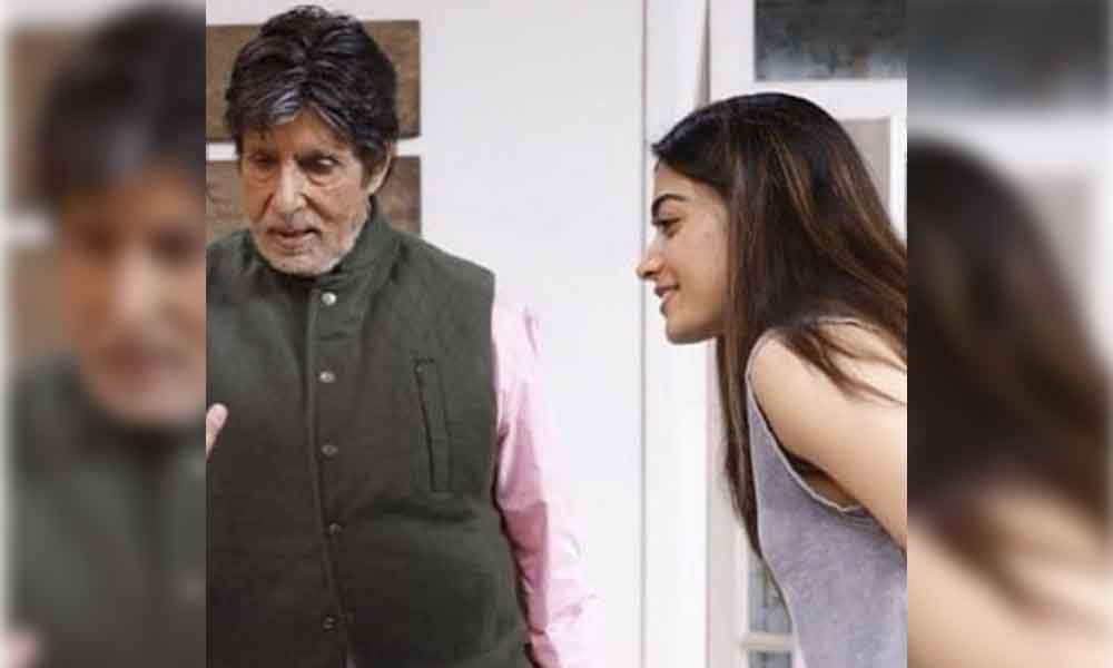 అమితాబ్ తో ర‌ష్మిక‌..లొకేష‌న్ స్టిల్ లీక్‌