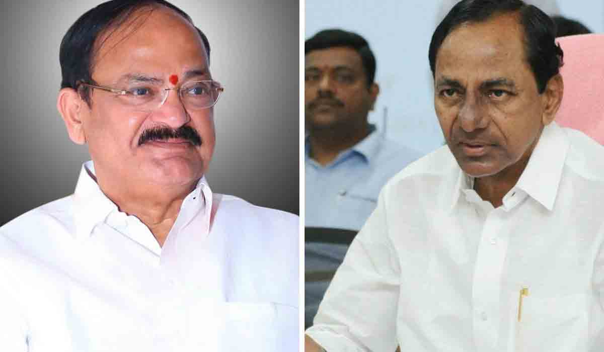 ఉపరాష్ట్రపతి వెంకయ్యకు సీఎం కేసీఆర్‌ జన్మదిన శుభాకాంక్షలు