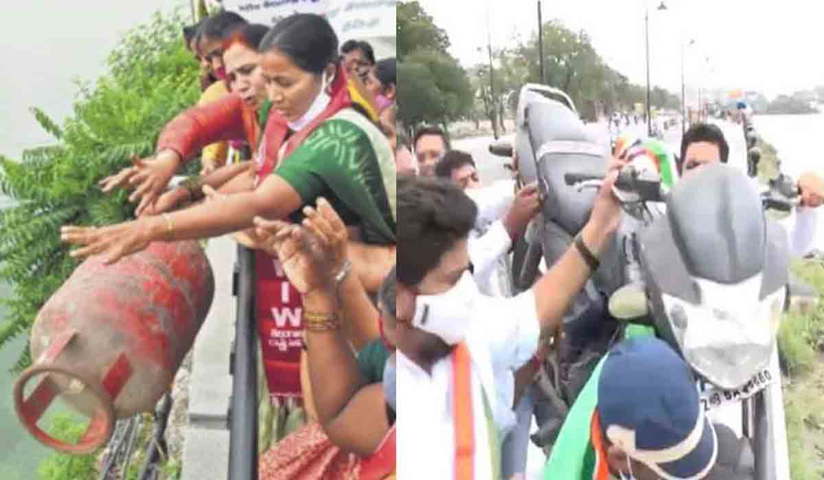 ఆ నిర‌స‌నకారుల‌పై మంత్రి కేటీఆర్ ఫైర్