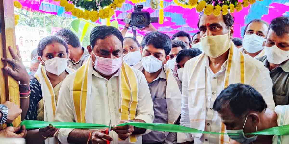 రూ.40వేల కోట్లతో ఇంటింటికీ మంచినీళ్లు : మంత్రి ఎర్రబెల్లి