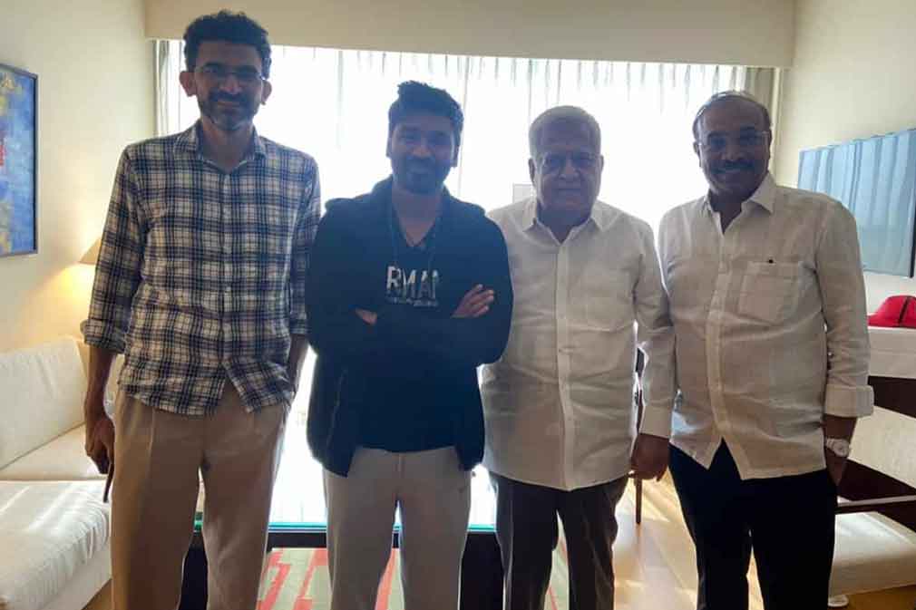 శేఖ‌ర్ క‌మ్ముల‌ను క‌లిసిన ధ‌నుష్