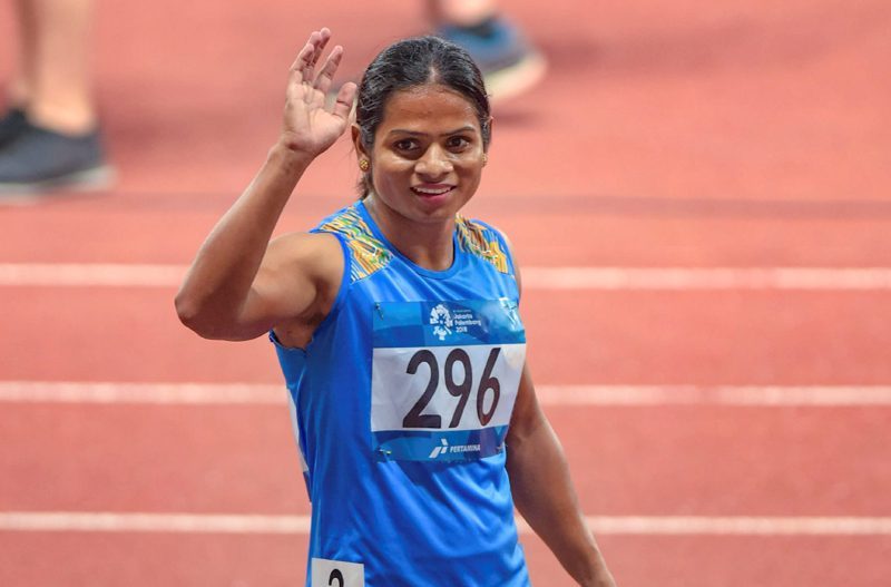 విశ్వక్రీడలకు ద్యుతి