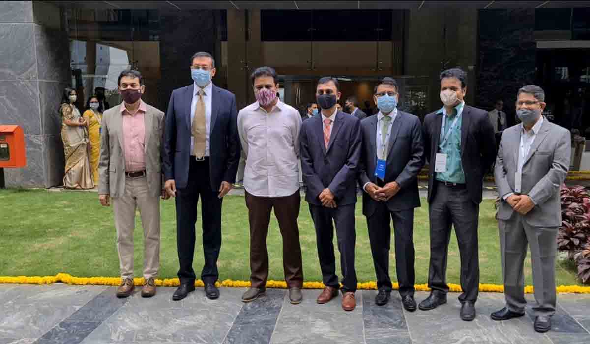 రాయ‌దుర్గంలో గోల్డ్‌మ్యాన్ సాచ్స్ కార్యాల‌యం ప్రారంభం